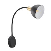 Lindby - Genora Wandleuchte m/Ledning Black