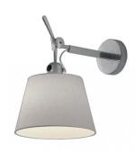 Artemide - Tolomeo Parete Diffusore Wandleuchte Ø32 Grau Satin