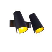 Lucande - Kemoni 2 Wandleuchte Black/Gold