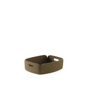 Muuto - Restore Tray Brown Green