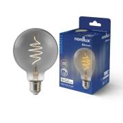 Nordlux - Leuchtmittel Smart 4,7W (100lm) 1800K Dim. Smoked Globe E27