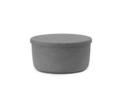 Normann Copenhagen - Hide Storage Pouf Large Grey