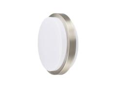 Lindby - Fero Round Außen Wandleuchte Stainless Steel