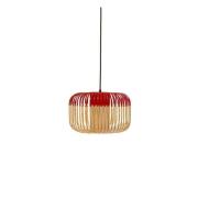 Forestier - Bamboo Pendelleuchte S Red