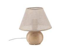 Envostar - Gill Tischleuchte Wood/Beige