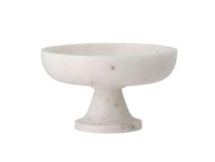 Bloomingville - Eris Pedestal Bowl White Marble Bloomingville