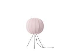 Made By Hand - Knit-Wit 60 Round Stehleuchte Medium Light Pink