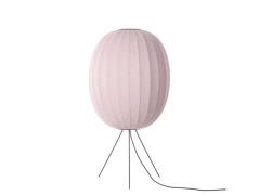 Made By Hand - Knit-Wit 65 Hoch Oval Stehleuchte Medium Light Pink