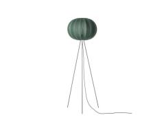 Made By Hand - Knit-Wit 45 Round Stehleuchte Hoch Tweed Green