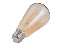 Lindby - Leuchtmittel LED 6W (500lm) Edison E27 Amber