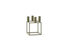 Audo Copenhagen - Kubus 4 Candler Holder Olive Audo Copenhagen