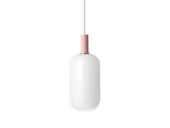 ferm LIVING - Collect Pendelleuchte Opal Tall Low Rose