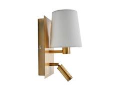 Lindby - Aiden Wandleuchte Brass/White Lindby