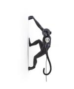Seletti - Monkey Hanging Außen Wandleuchte Right Schwarz