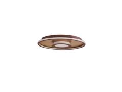 Lindby - Pekela Round LED Deckenleuchte Ø59 Rust/Matt Gold