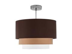 Lindby - Jayda Deckenleuchte Brown/White