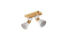 Lindby - Merela 2 Deckenleuchte Wood/White