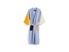 Hay - Waffle Bathrobe Dusty Blue/Multi