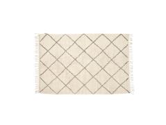 Hübsch - Rhomb Rug 120x180 Off-White