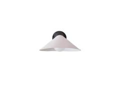 DCW - Plume Wandleuchte IP44 Black/Porcelain