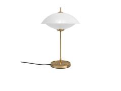 Fritz Hansen - Musling Tischleuchte Opal/Brass