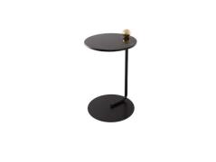 AYTM - Castellum Side Table Ø40xH60 Schwarz/Schwarz Marmor