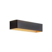 Arcchio - Karam LED Wandleuchte W36,5 Black/Gold