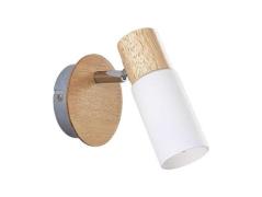 Lindby - Christoph Wandleuchte Wood/White