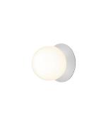 Nuura - Liila 1 Wand-/Deckenleuchte IP44 Large Light Silver/Opal White