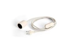 HAY - Common Tischleuchte Cord Set Clay White