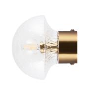 Globen Lighting - Fungo 16 Wandleuchte/Deckenleuchte IP44 Klar/Gebürst...