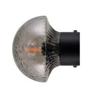 Globen Lighting - Fungo 16 Wandleuchte/Deckenleuchte IP44 Rauch/Schwar...