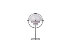 GUBI - Multi-Lite Portable Tischleuchte Chrom/Pale Lilac