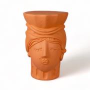 Seletti - Magna Graecia Woman Stool Terracotta