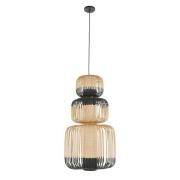 Forestier - Bamboo Pendelleuchte Totem 3 Black