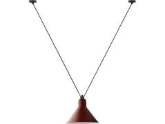 Lampe Gras - 323 XL Pendelleuchte Konisch Rot Lampe Gras