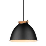 Halo Design - Århus Pendelleuchte Ø24 Black/Wood