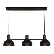 Lucande - Mostrid 3 Pendelleuchte Black