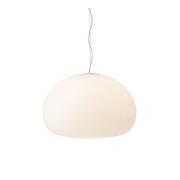 Muuto - Fluid Pendelleuchte Ø42 Opal White