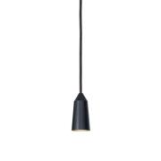 Konsthantverk - Massiv Double Conic Pendelleuchte Black