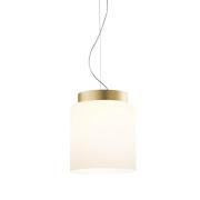 Prandina - Segesta S5 Pendelleuchte Opal White/Brass Heritage