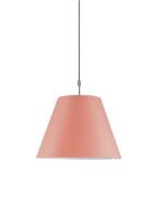 Luceplan - Costanza Pendelleuchte Edgy Rosa