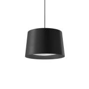 Foscarini - Twiggy Grande Pendelleuchte Schwarz 2m