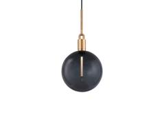 Buster+Punch - Forked Globe Pendelleuchte Dim. Large Smoked/Brass