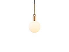 Buster+Punch - Forked Globe Pendelleuchte Dim. Medium Opal/Brass