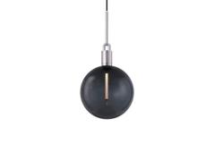 Buster+Punch - Forked Globe Pendelleuchte Dim. Large Smoked/Steel