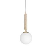 Globen Lighting - Torrano 15 Pendelleuchte m Kabel/SteckerTravertine