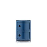 Kartell - Componibili 2 Beistelltisch Blue