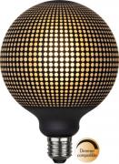LED lamp E27 G125 Graphic (Gemustert)
