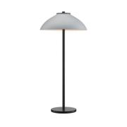 Vali High table lamp black size / concrete structure (Schwarz)